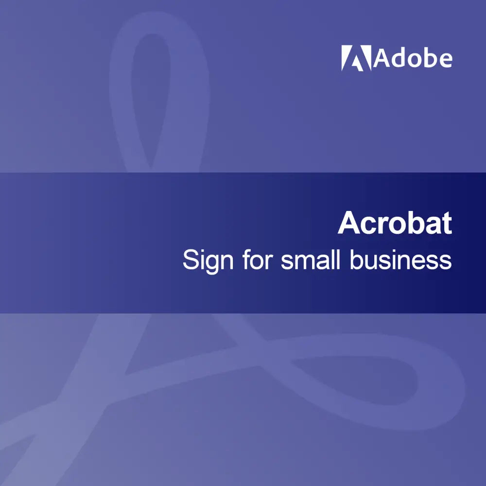 Acrobat Sign pienyrityksille