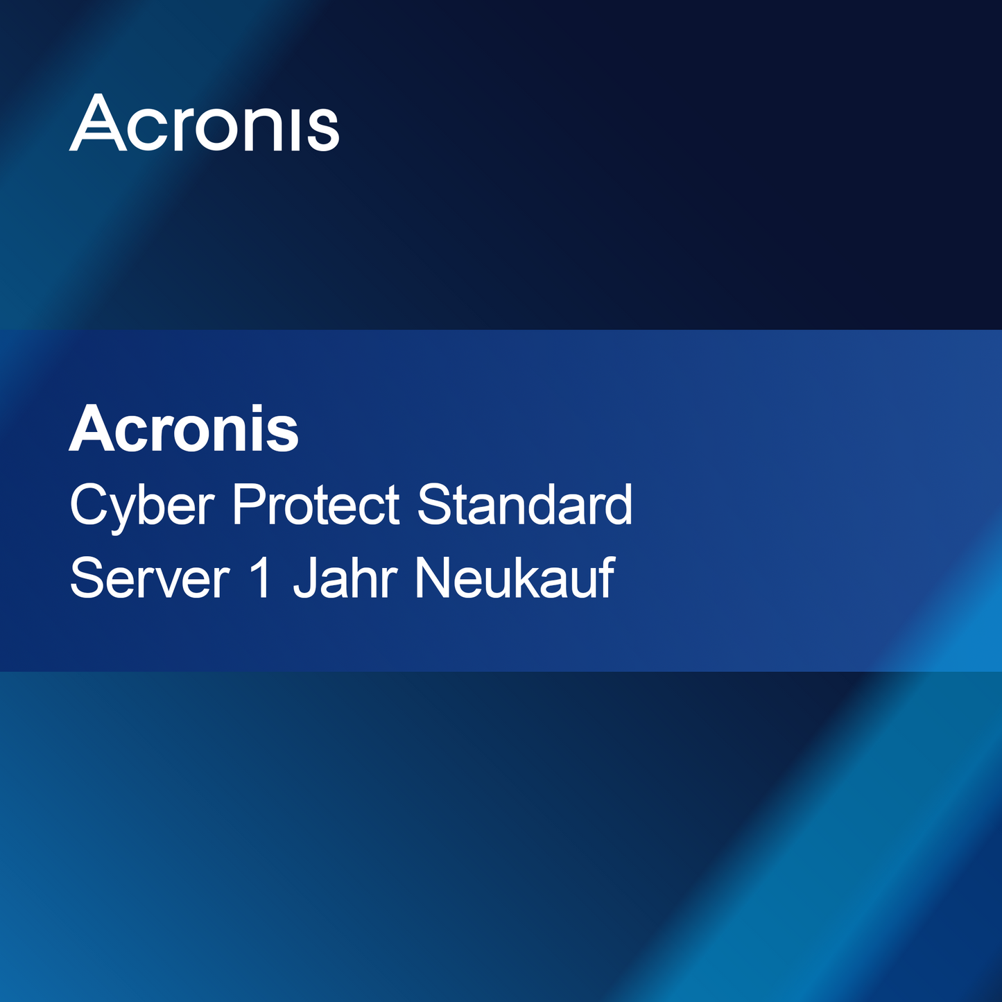 Acronis Cyber Protect Standard -palvelin