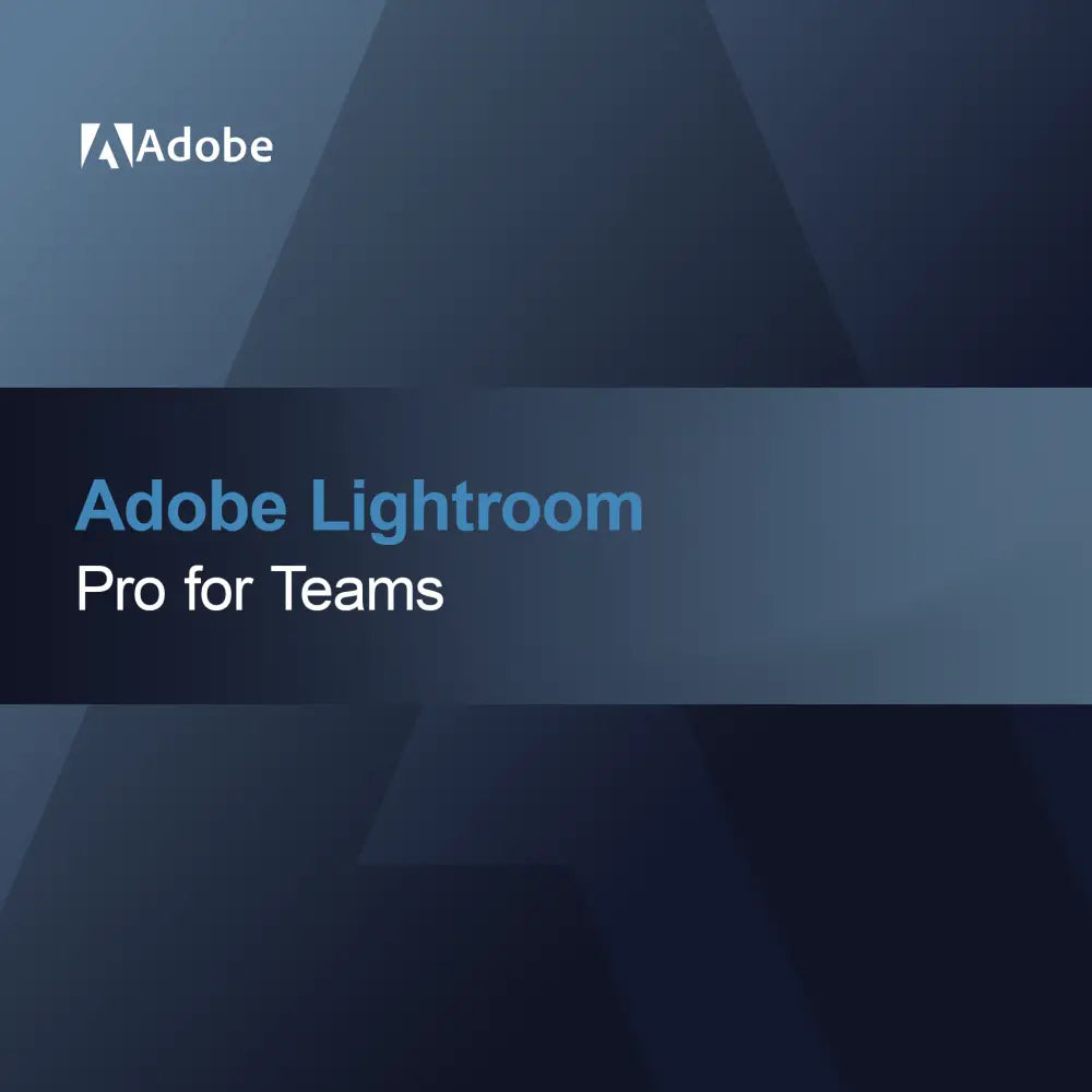Adobe Lightroom - Pro tiimeille
