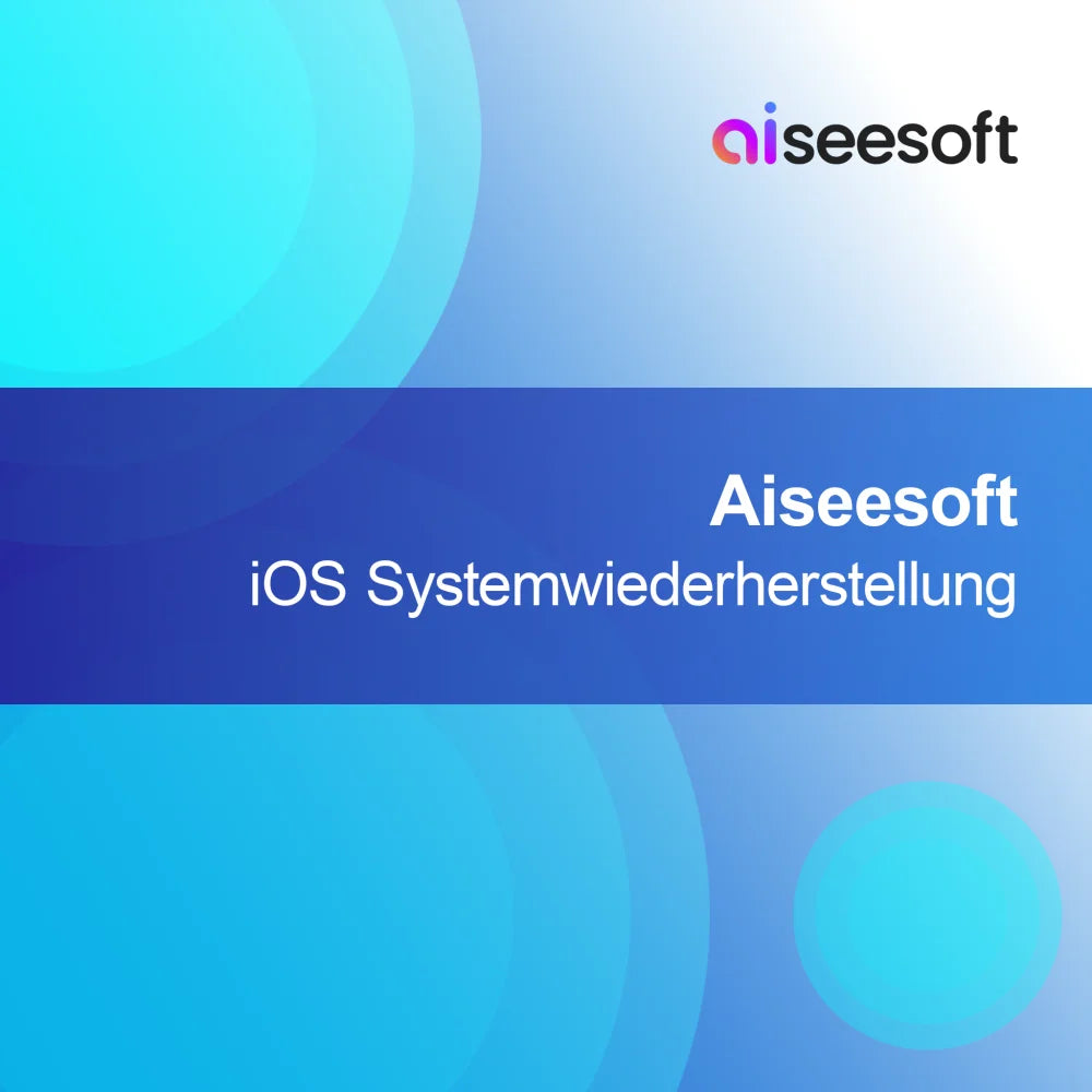 Aiseesoft iOS-järjestelmän palautus