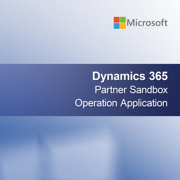 Dynamics 365 Partner Sandbox Operation Application