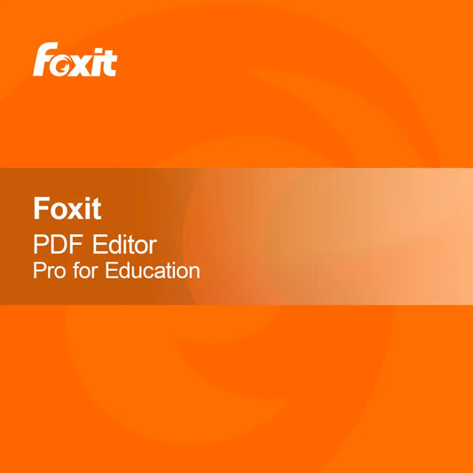 EDU Foxit PDF Editor Pro koulutuksen ylläpito