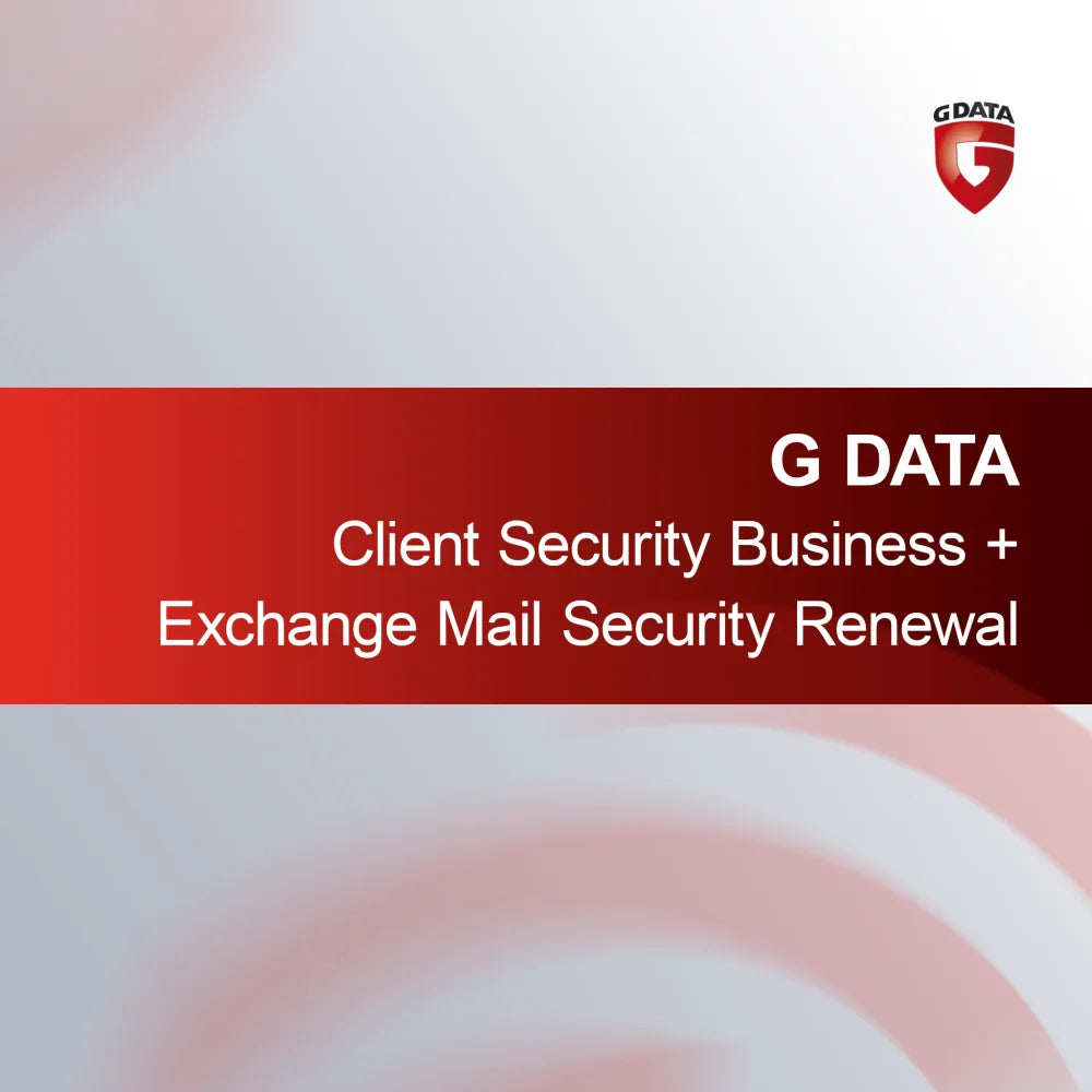 G DATA Client Security Business + Exchange Mail Security Uusinta