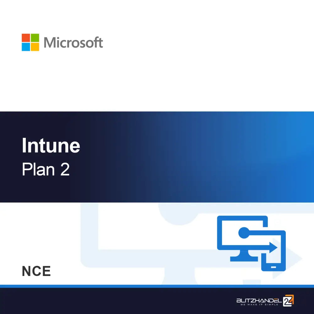 Microsoft Intune Suunnitelma 2 (NCE)