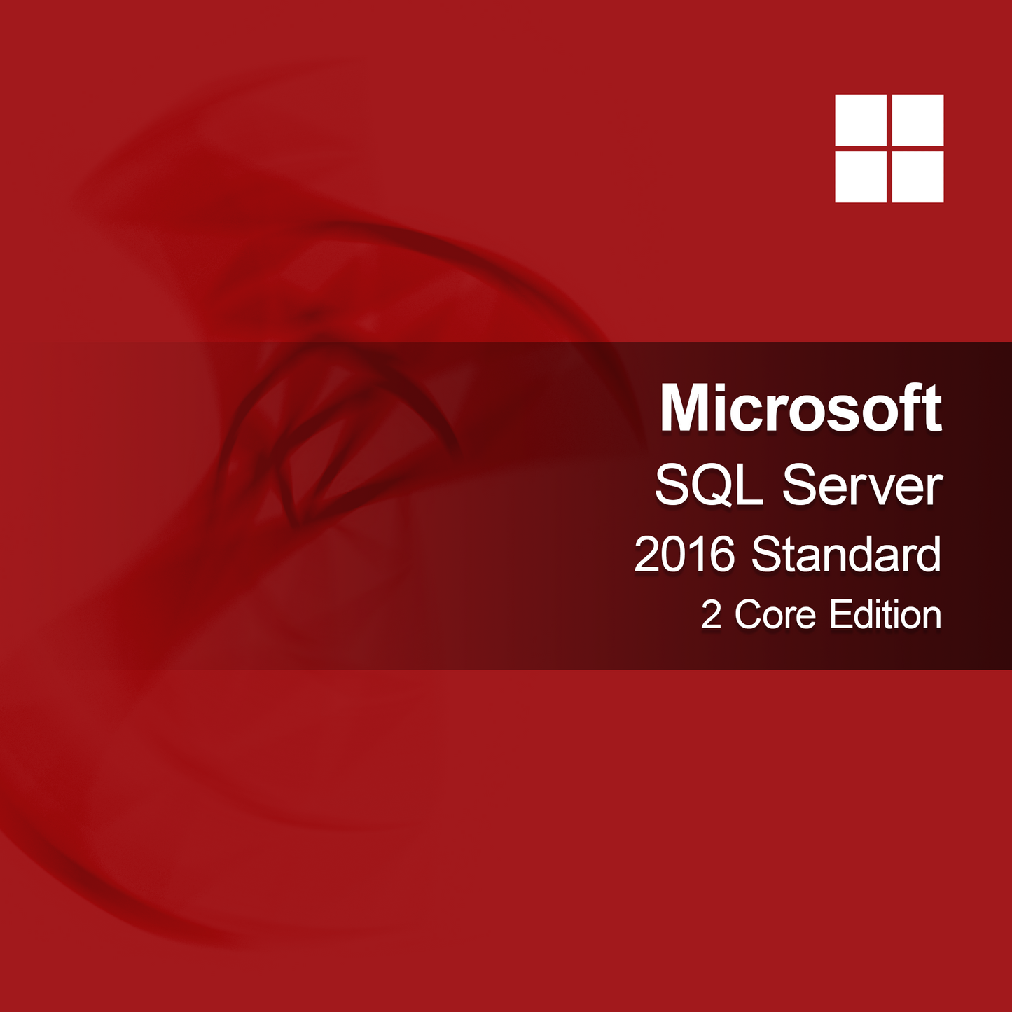Microsoft SQL Server 2016 Standard - 2 ytimen versio