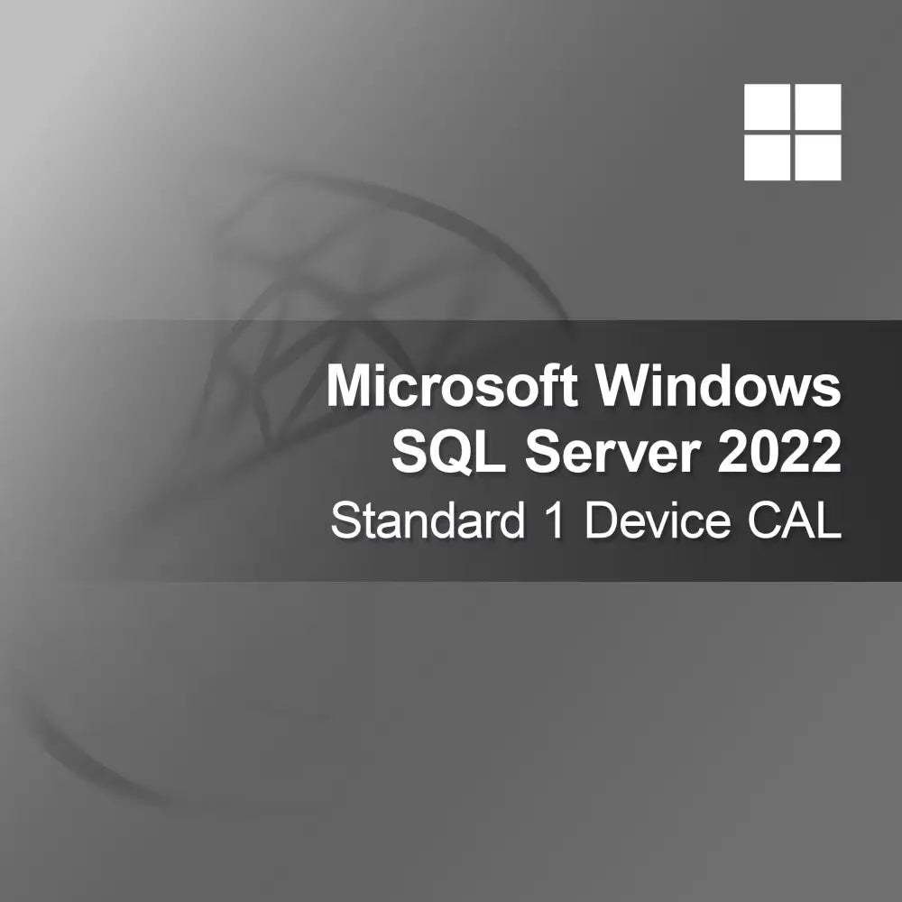Microsoft SQL Server 2022 Standard 1 laitteen CAL