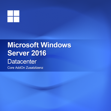 Microsoft Windows Server 2016 Datacenter, Core AddOn lisenssilaajennus
