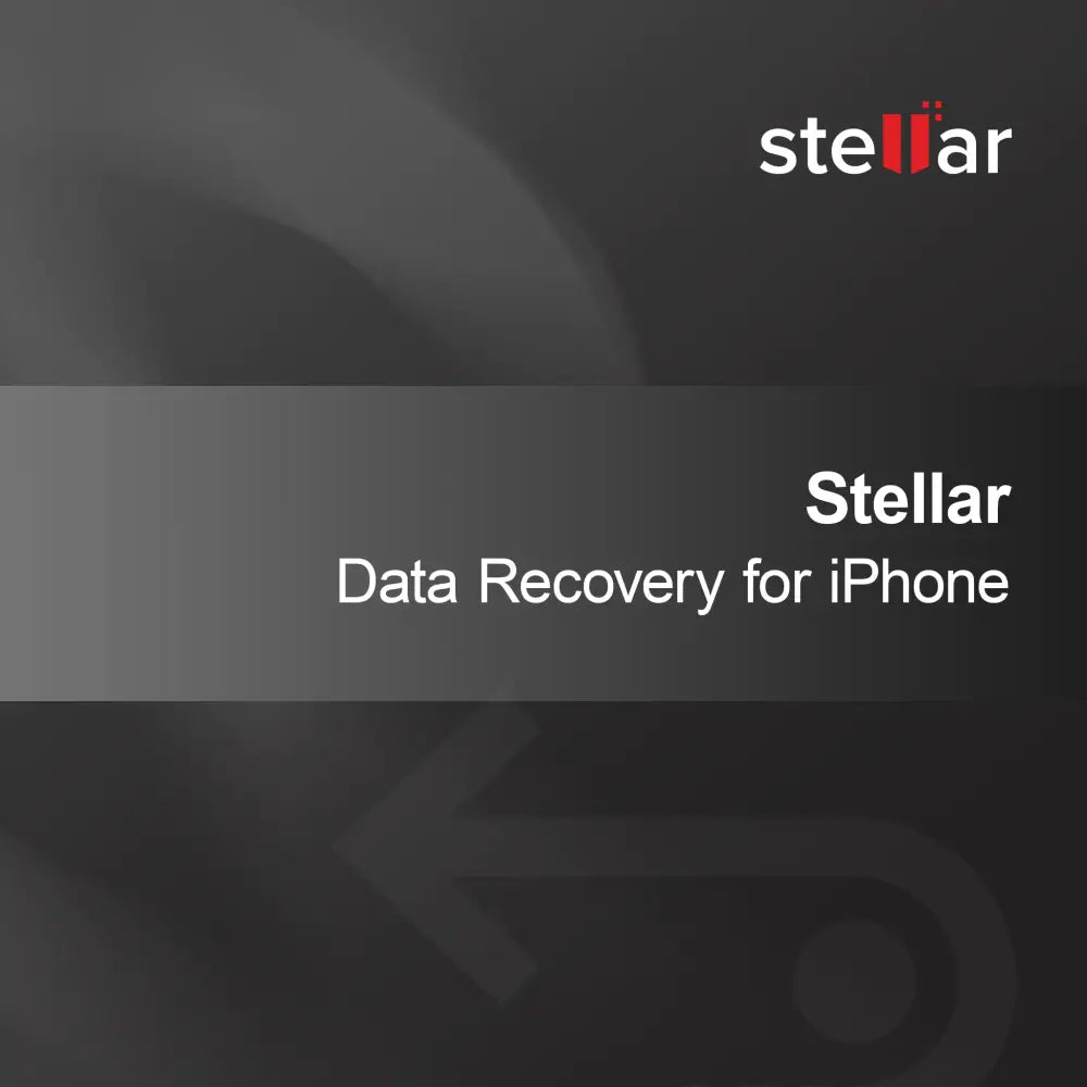 Stellar Data Recovery iPhonelle