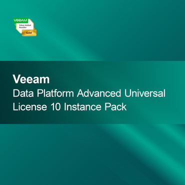 Veeam Data Platform Advanced Universal -lisenssi 10 instanssipaketti