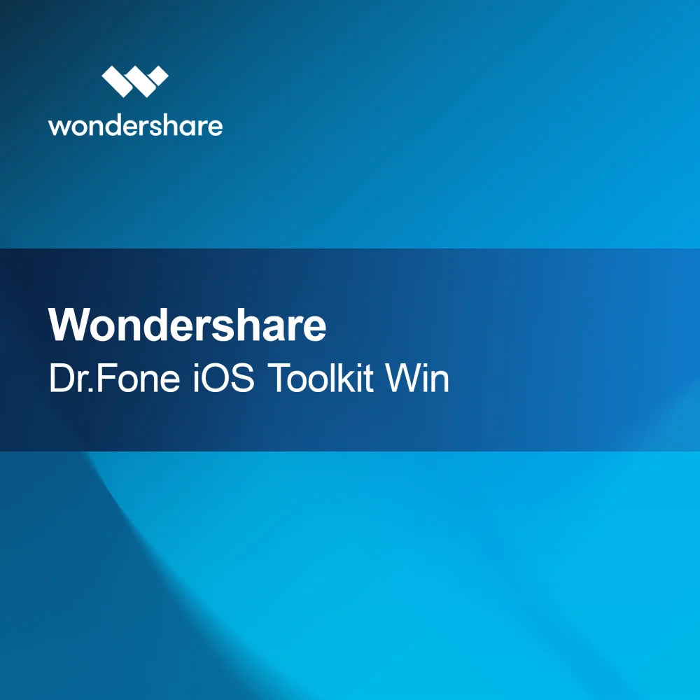 Wondershare Dr.Fone iOS -työkalupakki Win