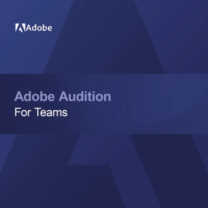 Adobe Audition tiimeille