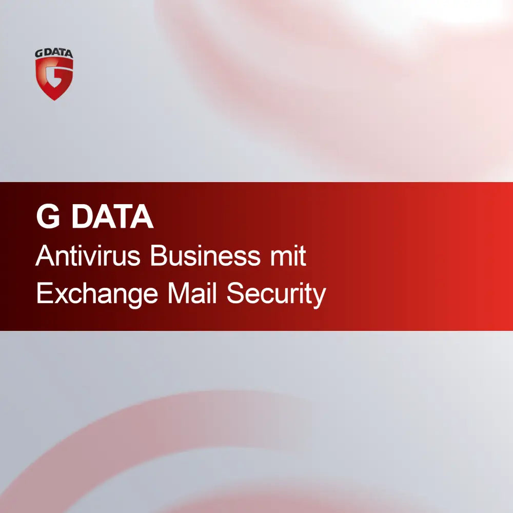 G DATA Antivirus Business Exchange-sähköpostisuojauksella