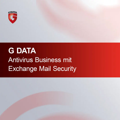 G DATA Antivirus Business Exchange-sähköpostisuojauksella