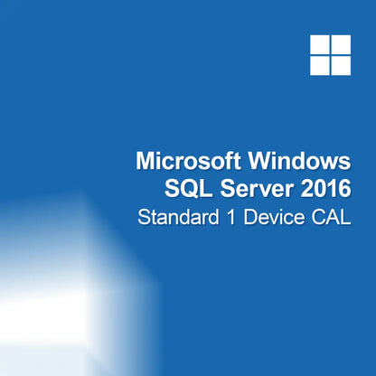 Microsoft SQL Server 2016 Standard 1 laitteen CAL
