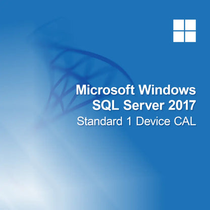 Microsoft SQL Server 2017 Standard, 1 laitteen CAL