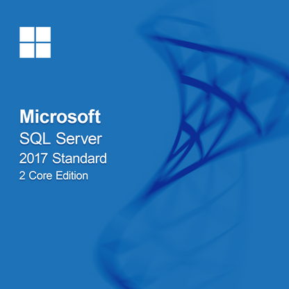 Microsoft SQL Server 2017 Standard, 2 Core -versio