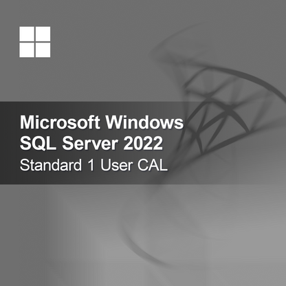 Microsoft SQL Server 2022 Standard 1 käyttäjän CAL