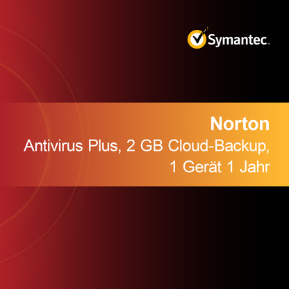 Norton Antivirus Plus, 2 GB pilvivarmuuskopio, 1 laite 1 vuosi