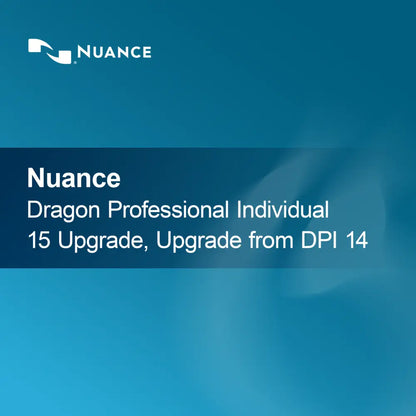 Nuance Dragon Professional Individual 15 Päivitys, päivitys DPI 14:stä