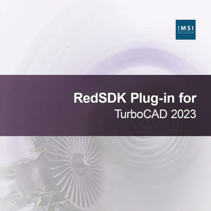 RedSDK Plug-in for TurboCAD 2023