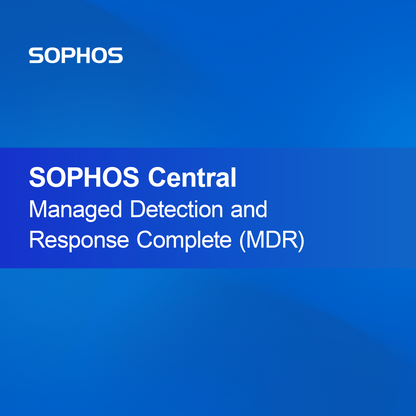 SOPHOS Central Hallinnoitu Havaitseminen ja Vastaus Täydellinen (MDR)