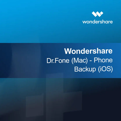 Wondershare Dr.Fone (Mac) - Puhelimen varmuuskopiointi (iOS)