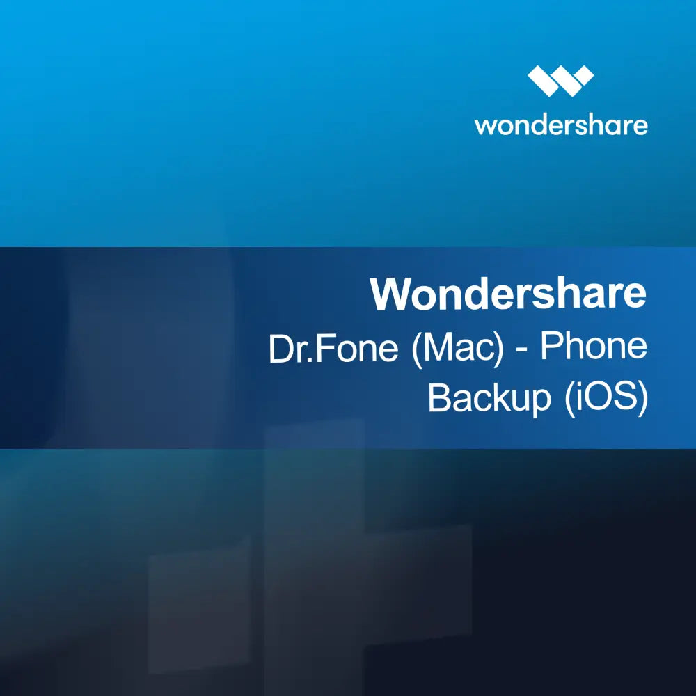 Wondershare Dr.Fone (Mac) - Puhelimen varmuuskopiointi (iOS)