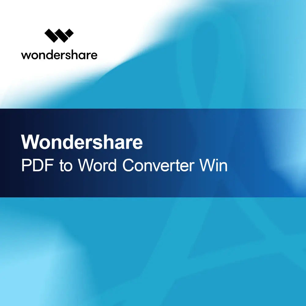 Wondershare PDF Word-muunnin Win